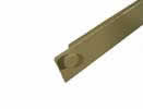 Rivet rack shelving single rivet beam