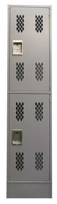 Heavy Duty Diamond Perforated/Ventilated Lockers