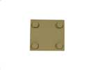 Rivet rack shelving tie plate