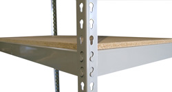 rivet rack shelf a true boltless shelving design